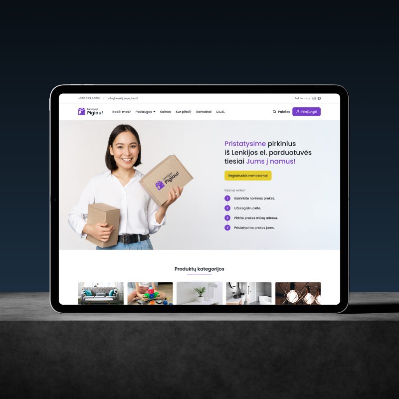 Lenkijoje pigiau Project